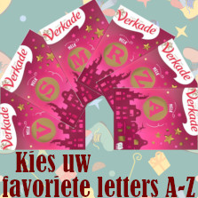 Kies uw favoriete Sinterklaas chocoladeletters
