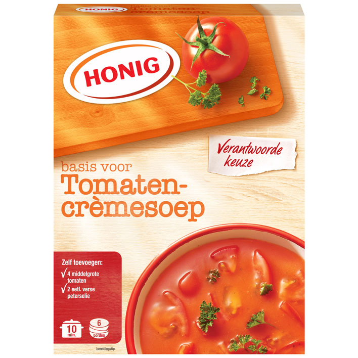 Basis voor Tomaten Crèmesoep gr.)