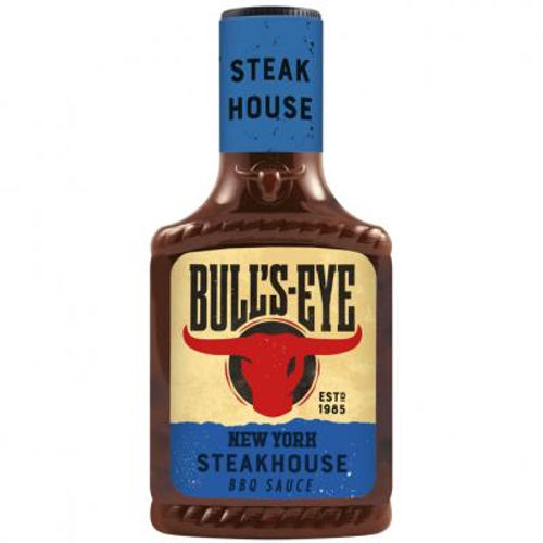 Bulls Eye New York Steakhouse BBQ sauce (300 ml.) Barbecue Sauce | Sweet, tangy barbecue sauce can be a (non