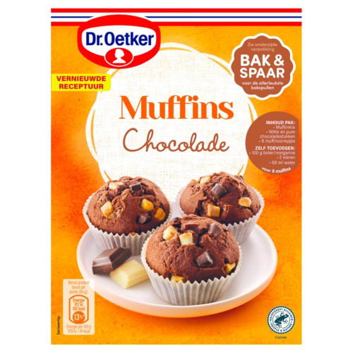 Dr. Oetker Muffins Chocolade