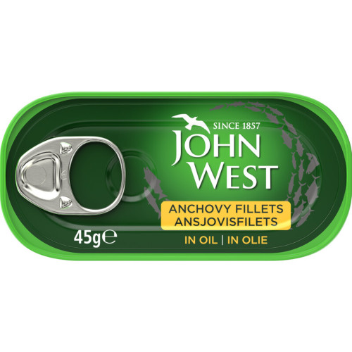 John West Anchovy Fillets in Oil (45 gr.)