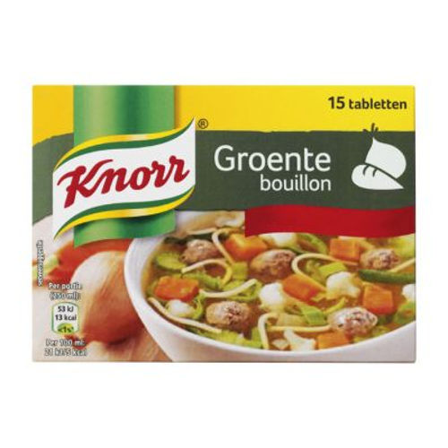 Knorr Groente Bouillon Tabletten (15 stuks)