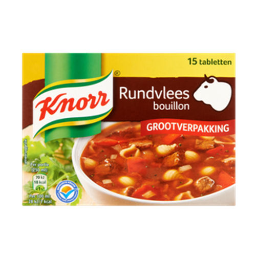 Knorr Rundvlees Bouillon Tabletten (15 stuks)