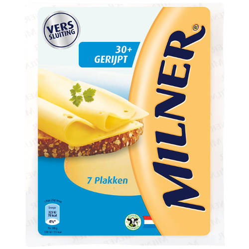 Milner 30+ Matured Cheese Slices (175 gr.)