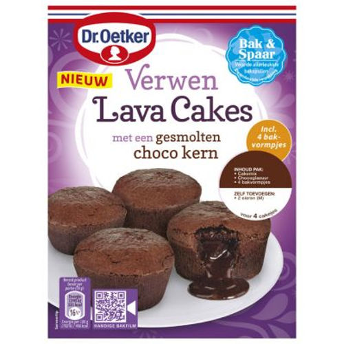 Perceptueel stereo versnelling Dr. Oetker Verwen Chocolade Lava Cakes (240 gr.)