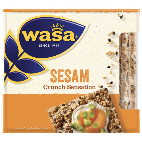 Wasa Crackers Crunch Sensation Sesam (220 gr.)