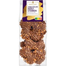 AH Milk Chocolate Christmas Stars with Crunchy Topping (150 gr.)