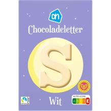 AH Witte Chocoladeletter 