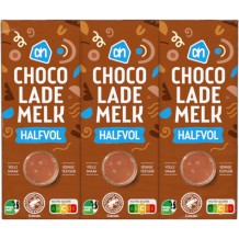 AH Chocolate Milk Semi Skimmed (6 x 200 ml.)