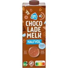 AH Chocolate Milk Semi Skimmed Without Added Sugar (1 liter)