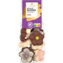 AH Excellent White and Milk Chocolate Praline Filled Flowers (150 gr.)