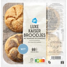 AH Afbak Luxe Kaiser Broodjes (4 stuks)