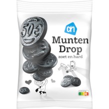 AH Liquorice Coins Hard Sweet (350 gr.)
