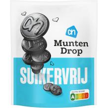 AH Liquorice Coins Sugarfree (200 gr.)