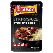 Amoy Stir Fry Sauce Oyster Garlic (120 gr.) 