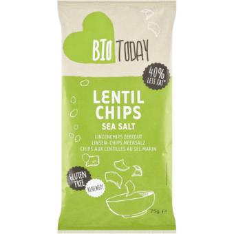 Bio Today Lentil Chips Sea Salt (75 gr.)