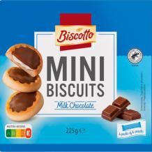 Biscotto Mini Biscuits Melkchocolade (225 gr.)