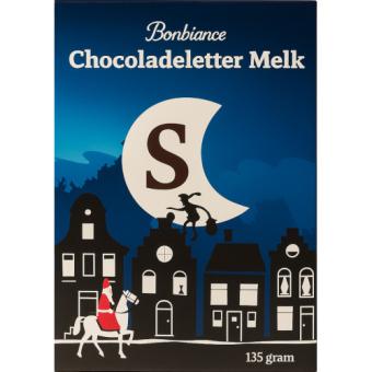 Bonbiance Chocoladeletter Melk A-Z (135 gr.)