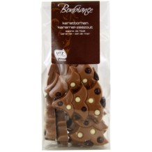 Bonbiance Melkchocolade Karamel Zeezout Kerstboompjes (150 gr.)