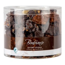 Bonbiance Pindarotsjes Melk, Wit en Pure Chocolade  (1 kg.)