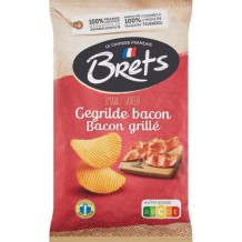 Brets Chips Gegrilde Bacon (125 gr.)