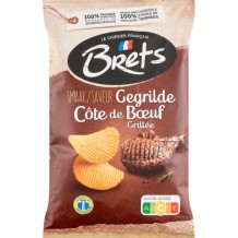 Brets Chips Gegrilde Cote de Boeuf (125 gr.)