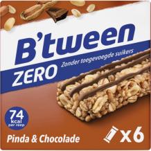 B'tween Milk Chocolate Peanut Zero (6 x 20 gr.)