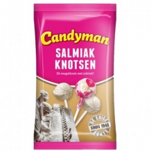 Candyman Salmiak Knotsen (140 gr.)