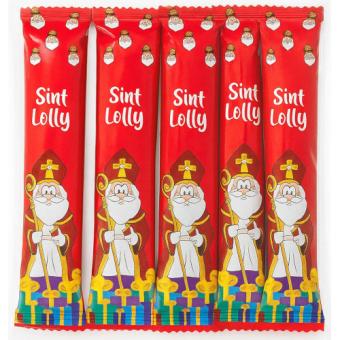 Chocolade Sint Lolly's (5 stuks)