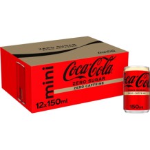 Coca-Cola Zero Sugar Zero Caffeine Mini 12-Pack (12 x 150 ml.)
