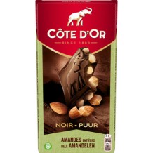 Côte d'Or Dark Chocolate with Whole Almonds (180 gr.)