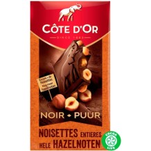 Côte d'Or Dark Chocolate with Whole Hazelnuts (180 gr.)