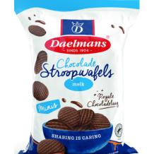 Daelmans Mini Chocolate Syrup Waffles (157  gr.)