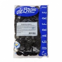 de Bron Lifestyle Candy Liquorice Coins Sugarfree (1 kg.)