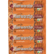 De Drie Eiken Beer Sausages (5 x 25 gr.)