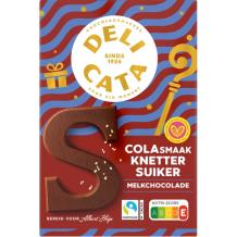 Delicata Chocoladeletter Melk Cola Knettersuiker (135 gr.)
