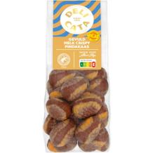 Delicata Chocolade Paaseitjes Gevuld Melk Crispy Pindakaas (150 gr.) 