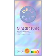 Delicata Magic Bar Witte Chocolade met Ube Aardbei en Magische Sparkles (100 gr.)