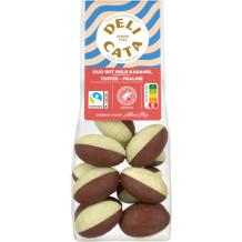 Delicata Duo Milk White Chocolate Easter Eggs Caramel Toffee Praline (150 gr.)