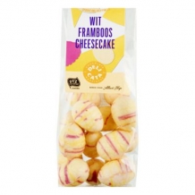 Delicata Chocolade Paaseitjes Wit Framboos Cheesecake (150 gr.)