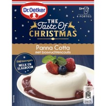 Dr. Oetker Kerst Panna Cotta Mix (109 gr.)