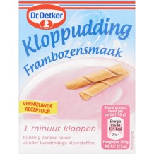 Dr. Oetker Kloppudding Frambozen (74 gr.)