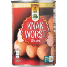 De Drie Eiken Knakworst (400 gr.)