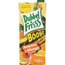 DubbelFrisss Boost Ananas & Mango (1,5 liter)