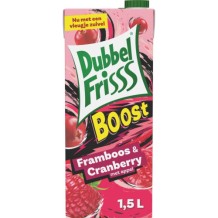 DubbelFrisss Boost Framboos & Cranberry (1,5 liter)