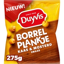 Duyvis nuts Cheese & Mustard (275 gr.)