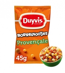 Duyvis borrelnootjes provencale kleine zakjes