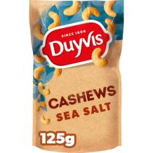 Duyvis Pure & natural cashews sea salt (125 gr.)