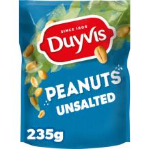 Duyvis peanuts unsalted (235 gr.)