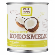 Fair Trade Original Organic Coconut Milk (270 ml.)